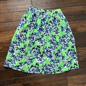 JCrew floral skirt